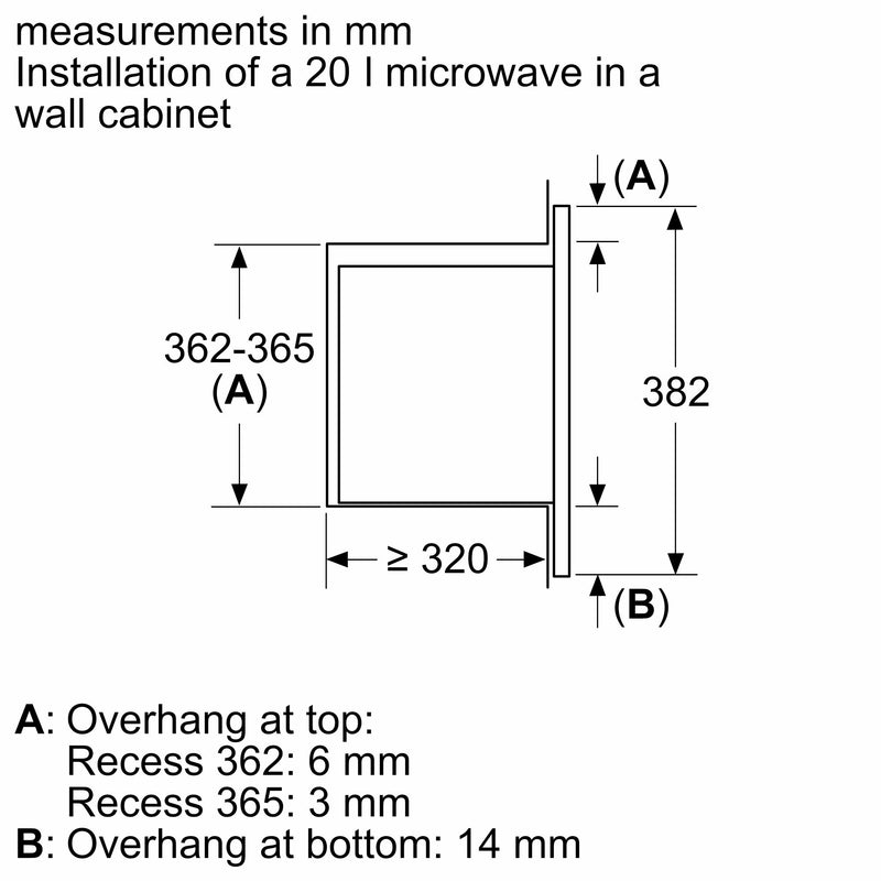 Bosch - 系列 2 內置微波爐 不鏽鋼 BFL523MS3B