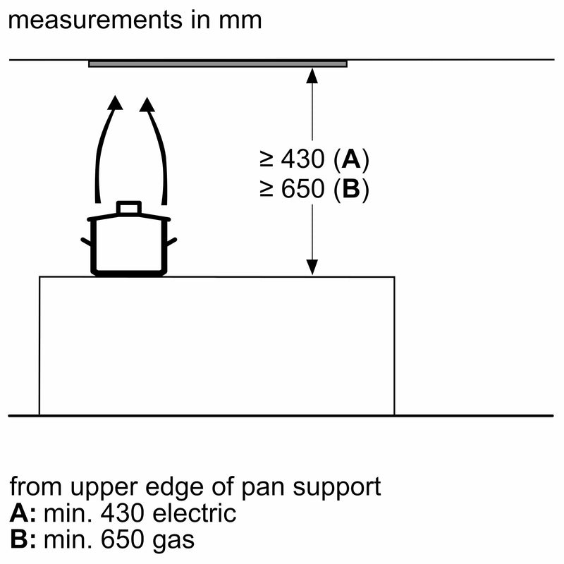 Bosch - 系列 6 整合式設計引擎蓋 60 公分透明玻璃黑色印花 DBB67AM60B