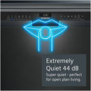 Siemens - IQ300 Free-standing Dishwasher 60 cm Black Inox SN23EC14CG