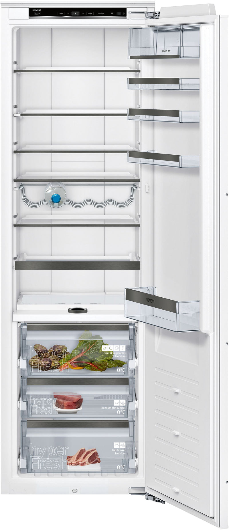 Siemens - iQ700 Built-in fridge 177.5 x 56 cm soft close flat hinge KI81FHOD0