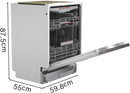 Bosch - Serie | 6 Fully-integrated Dishwasher 60 cm SMD6ZCX60G