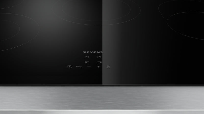 Siemens - iQ300 Electric hob 80 cm Black, ET81RBHA1D