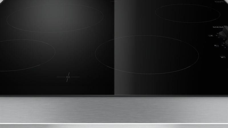 Siemens - iQ100 Electric hob 60 cm Black, ET61RCEA1E