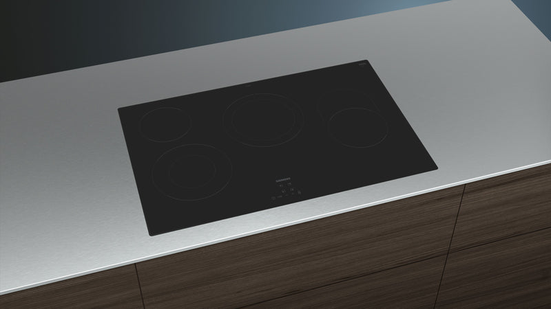 Siemens - iQ300 Electric hob 80 cm Black, ET81RBHA1D