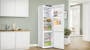 Bosch - Series 4 Free-standing fridge-freezer with freezer at bottom 203 x 60 cm White KGN392WDFG