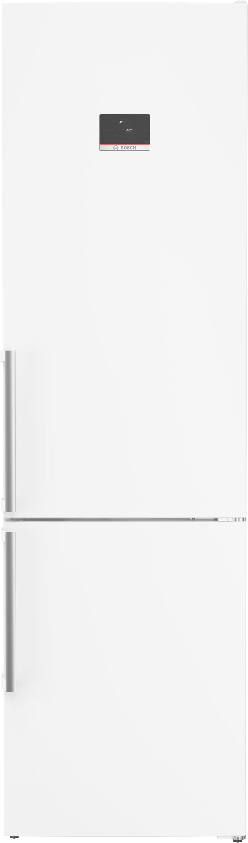 Bosch - Series 6 Free-standing fridge-freezer with freezer at bottom 203 x 60 cm White KGN39AWCTG