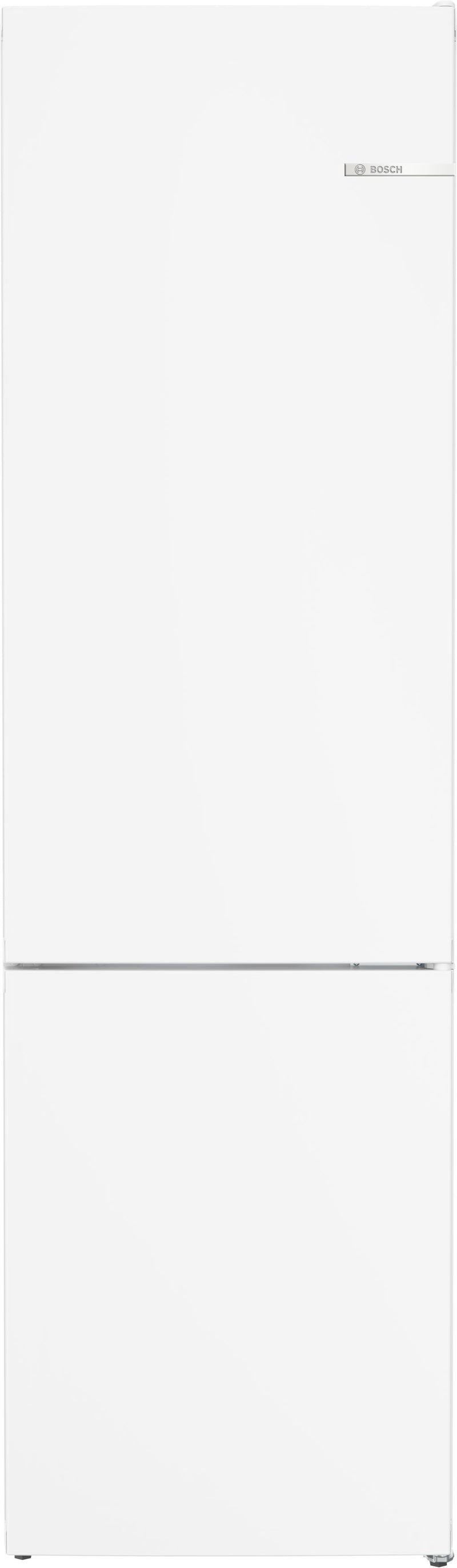 Bosch - Series 4 Free-standing fridge-freezer with freezer at bottom 203 x 60 cm White KGN392WDFG