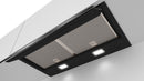 Bosch - Series 6 Integrated Design Hood 60 cm clear glass black printed DBB67AM60B