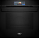 西門子 - iQ700 內建蒸氣烤箱 60 x 60 公分 黑色 - HS958KDB1