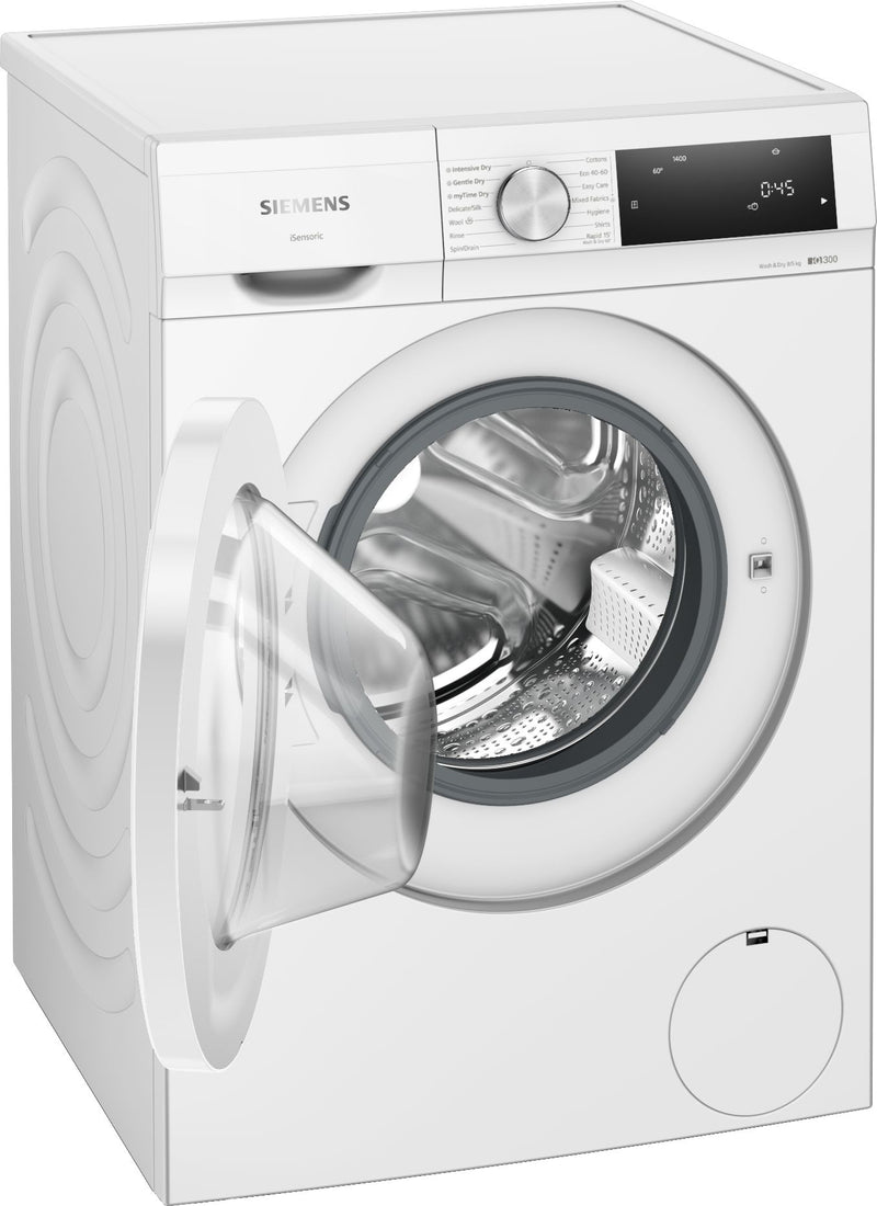 Siemens - iQ300 Washer dryer 8/5 kg 1400 rpm WN34A1U8GB