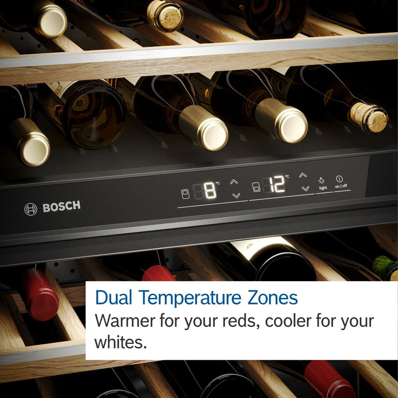 Bosch - Serie | 6 Wine Cooler With Glass Door 82 x 60 cm KUW21AHG0G