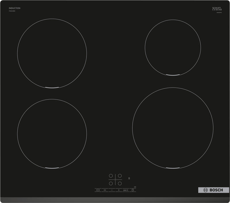 Bosch - Series 4 Induction hob 60 cm Black, PIE631BB5E