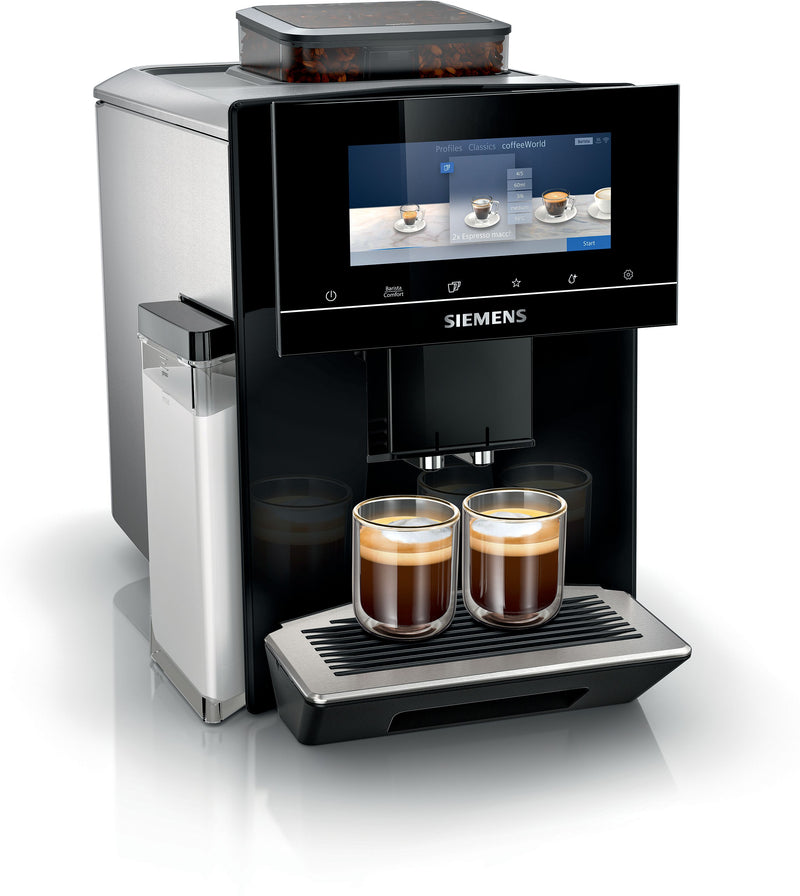 Siemens - Fully automatic coffee machine EQ900 Black, Removable water tank TQ903GB9