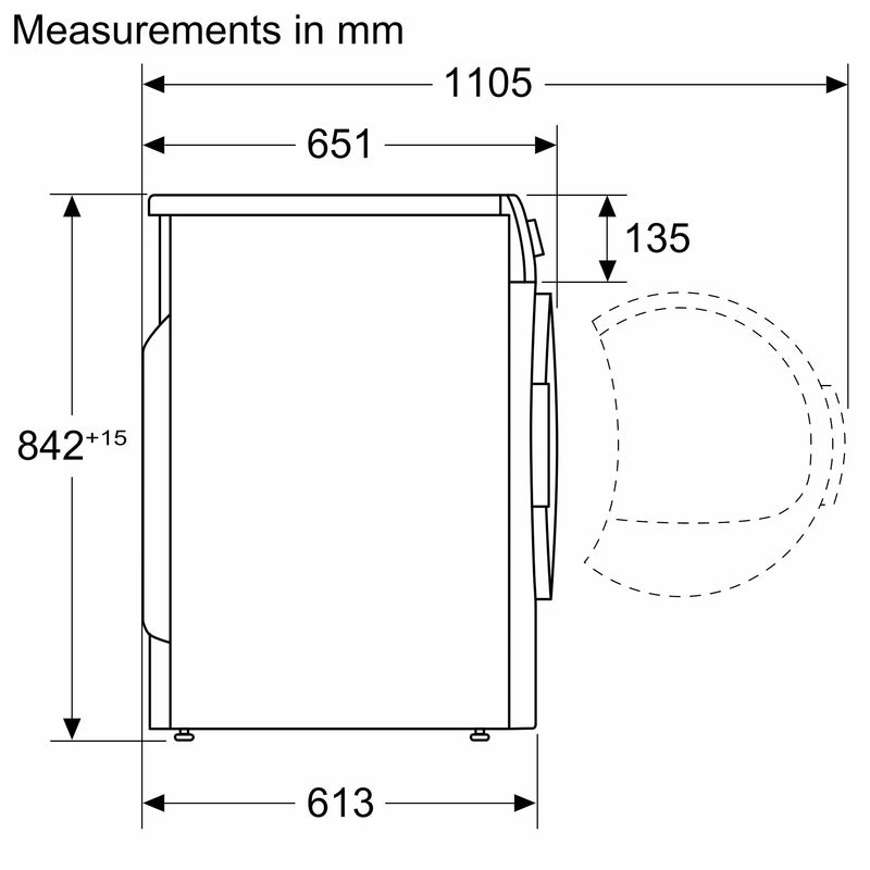 Bosch - 系列 8 熱泵滾筒烘乾機 9 公斤 WQB246C9GB