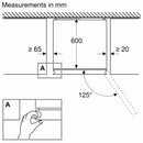 Bosch - Series 4 Free-standing fridge-freezer with freezer at bottom 203 x 60 cm White KGN392WDFG