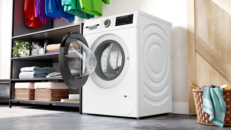 Bosch - Series 4 Washing machine, front loader 9 kg 1400 rpm WGG04409GB