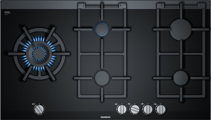 Siemens - iQ700 Gas hob 90 cm Ceramic, Black ER9A6SB70