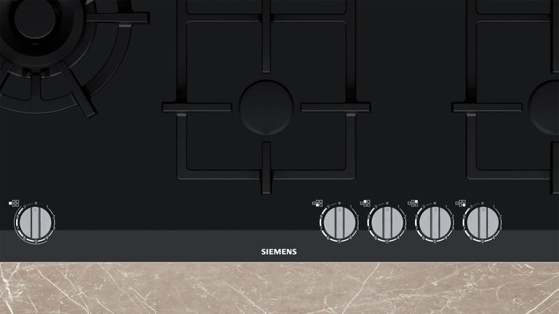 Siemens - iQ700 Gas hob 90 cm Ceramic, Black ER9A6SB70