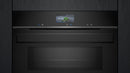 Siemens - iQ700 Built-in oven with microwave function 60 x 60 cm Black - HM976GMB1B