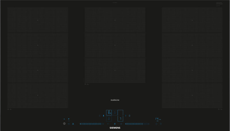 Siemens - iQ700 Induction hob 90 cm Black, EX977NXV6E