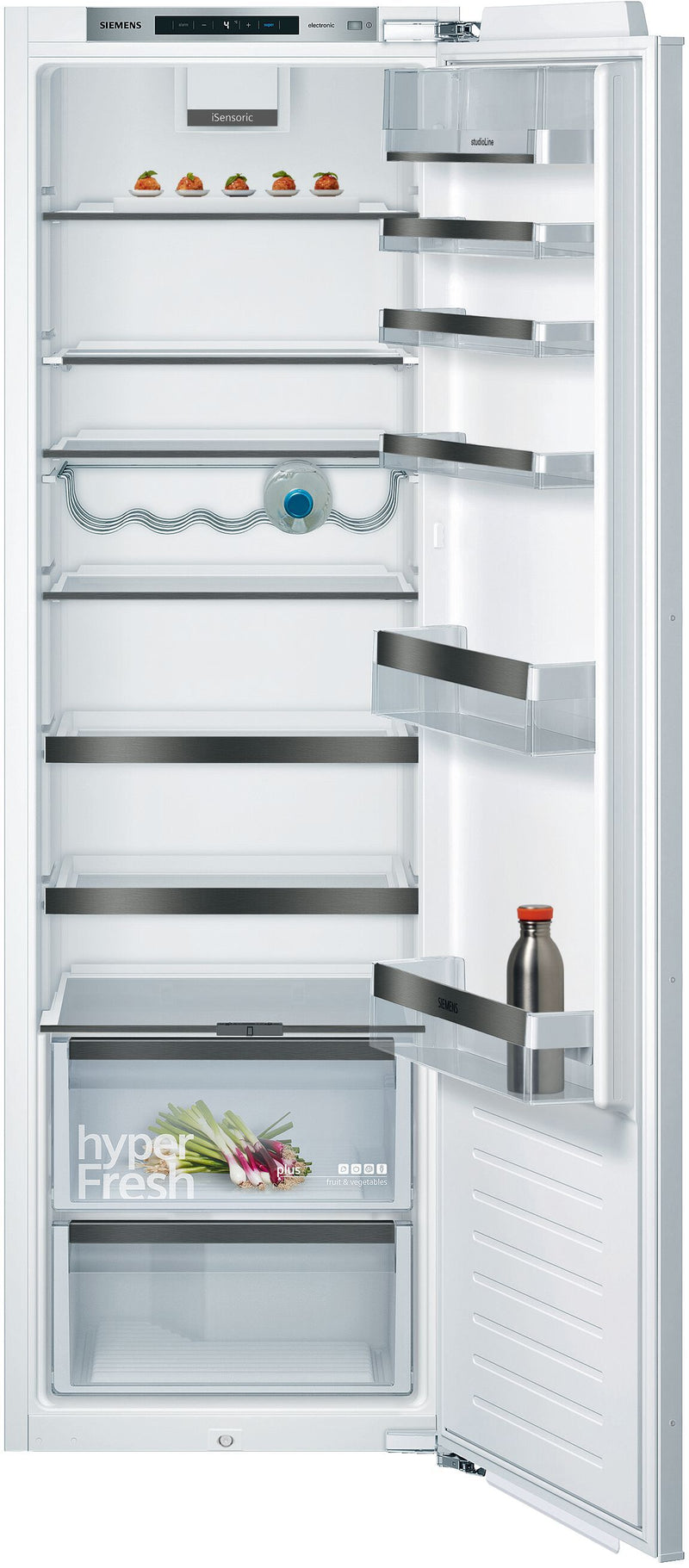 Siemens - iQ500 Built-in fridge 177.5 x 56 cm soft close flat hinge KI81RSOE0