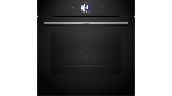 Bosch - Series 8 Built-in oven with steam function 60 x 60 cm Black - HSG7364B1B
