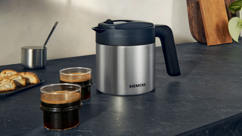 Siemens - Fully automatic coffee machine EQ900 Stainless steel, Removable water tank TQ905GB3