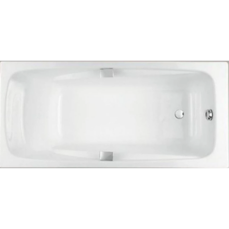 Kohler K-18200H-GR-0 1.6m cast iron bathtub (with armrests)