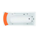 Kohler K-8279T-1P-0 BIOVE 1.7米鑄鐵按摩浴缸（含橘色浴枕）