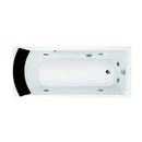 Kohler K-8279T-58-0 BIOVE 1.7米鑄鐵浴缸按摩浴缸（含灰色浴枕）