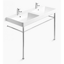 Kohler K-2748T-1-0 Forefront 一體化雙面盆 (單孔)