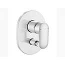 Kohler K-99472T-4-CP KUMIN Recessed Bath And Shower Valve Trim