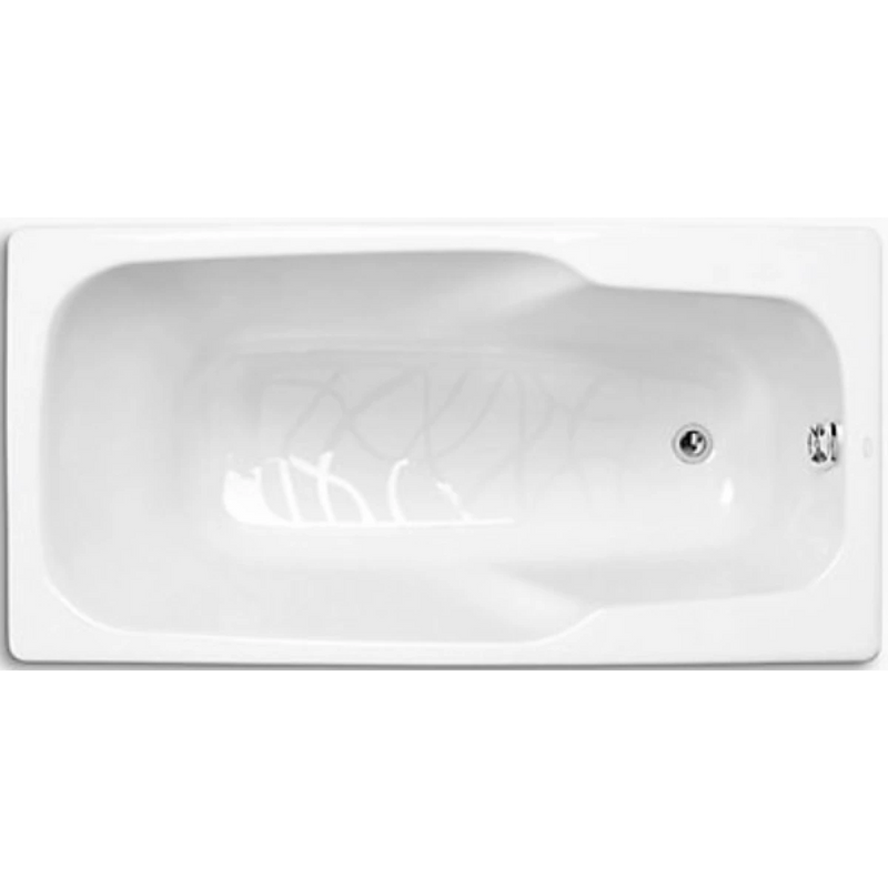 Kohler K-8262T-0 Quietude 1.4m Drop-In Cast Iron Bath (White)