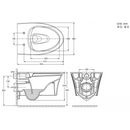 科勒 K-5722K-S-00 VEIL 壁掛式雙沖水馬桶