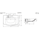 Kohler K-22779T-1-0 Family Care 31" Integrated Basin