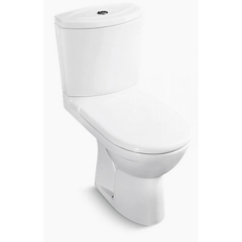 Kohler K-8766K-NS-0 Two-piece Dual Flush 3/6L Washdown Toilet with Concealed Trapway