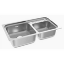 Kohler K-97329T-2KD Aleo 32" Under-Mount Double Kitchen Sink