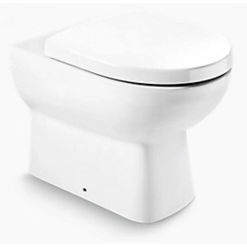 Kohler K-9154T-S-0 Panache Wall-faced Dual Flush Toilet