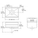 Kohler K-23650-NA Prolific 23" Undermount Kitchen Sink