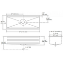 Kohler K-23652-NA Prolific 44" Undermount Kitchen Sink