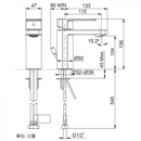 科勒 K-23472T-4-BL Parallel™ 單控面盆龍頭（消光黑）