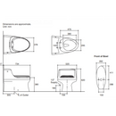 Kohler K-3722X-0 San Raphael 裙邊一體成型 4.8L 馬桶，採用 5 級沖水技術