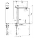 科勒 K-23475T-4-BN Parallel™ 高單控面盆龍頭（亮麗拉絲鎳）