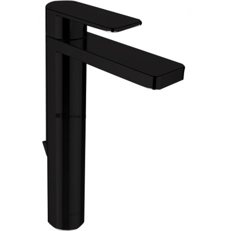 Kohler K-23478T-4-BL Parallel™ Super Tall Single Control Lavatory Faucet (Black)