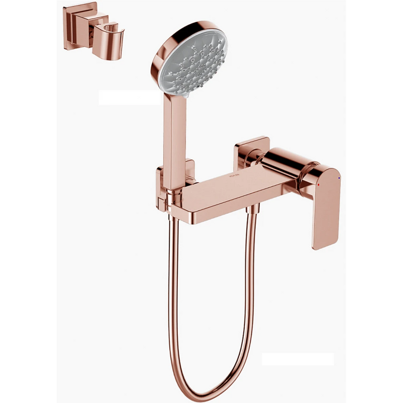 Kohler K-23493T-4-RGD Parallel Exposed Wall-mount Shower Only Faucet (Rose Gold)