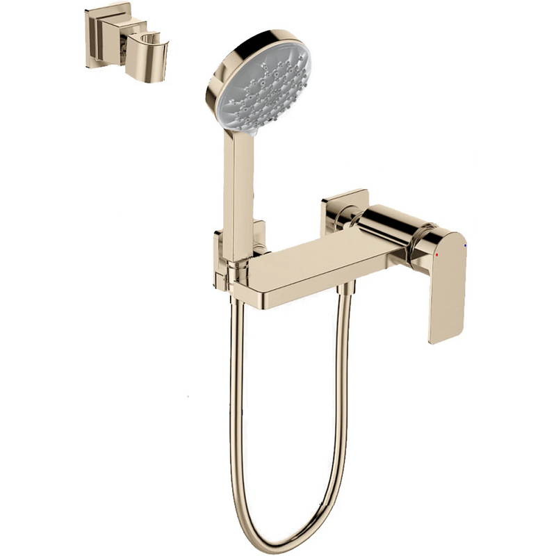 Kohler K-23493T-4-AF Parallel Exposed Wall-mount Shower Only Faucet (French Gold)