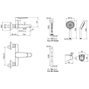 Kohler K-28194T-4-BL Beam Wall-mount Bath and Shower Faucet (Matt Black)