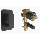Kohler Taut™ Bath/Shower Mixer w/ Diverter Trim Kit & 40mm Thin Trim Bath/Shower Valve with Diverter (Blackened Bronze) (K-78987T-4-BL+K-78980T-DR-BL)