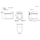 科勒K-77795MY-RGD-0 Eir智慧型搭便車(S-Trap) (玫瑰金)