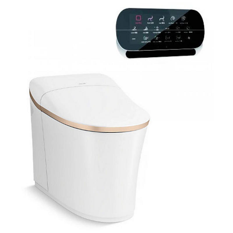 Kohler K-77797MY-SG-0 Eir Intelligent Toilet (P-Trap) (Sunrise Gold)
